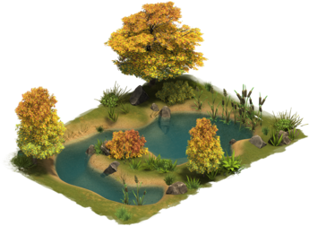 Bassin d'automne
