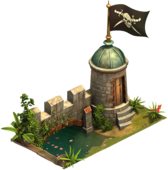 Poste de garde pirate
