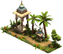 Le Jardin chhatri