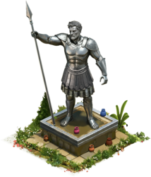 Statue de Castor - Argent