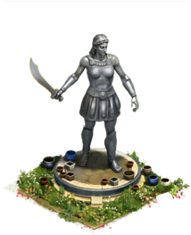 Statue de Théa - Argent