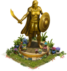 Statue de Théa - Or